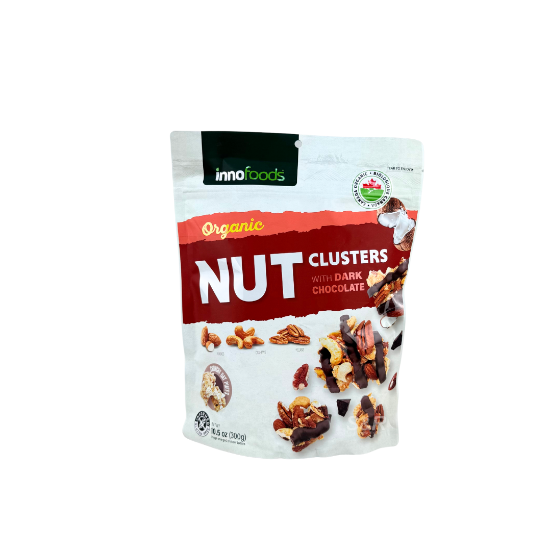 Inno Foods Organic Nut Clusters with Dark Chocolate 300g